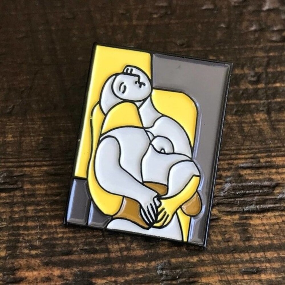 LAST ONE! Pablo Picasso's Le Rêve THE DREAM Enamel Pin NEW! 614A1